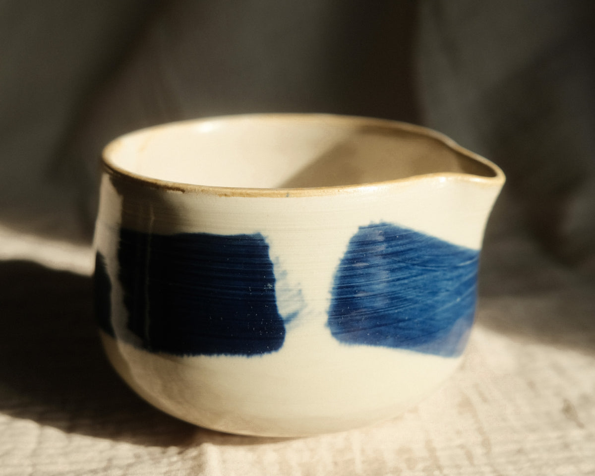 Blue Blob Matcha Bowl