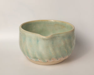 Textured Matcha Bowl